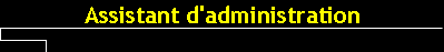 Assistant d'administration