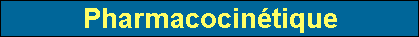 Pharmacocintique