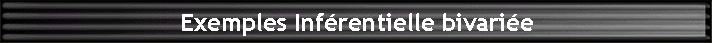 Exemples Infrentielle bivarie
